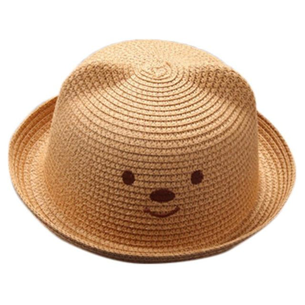 Straw Hat Kids Boy Girls Hat