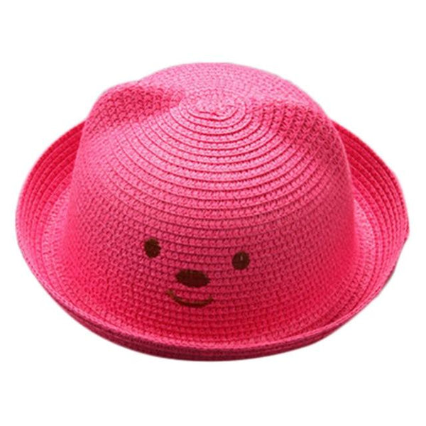 Straw Hat Kids Boy Girls Hat