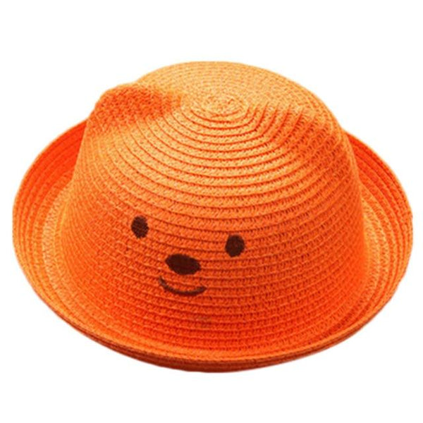 Straw Hat Kids Boy Girls Hat