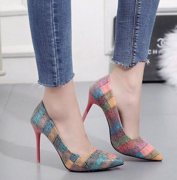 Fashion Spell Color High Heels