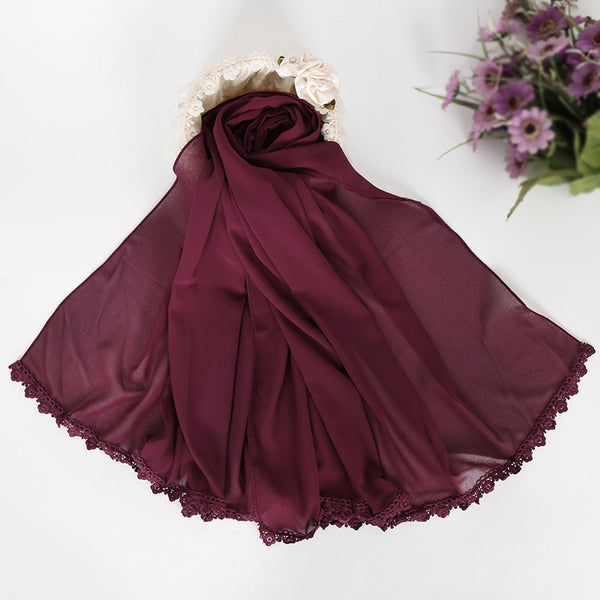 Chiffon Shawl Ladies Fashion Scarfs