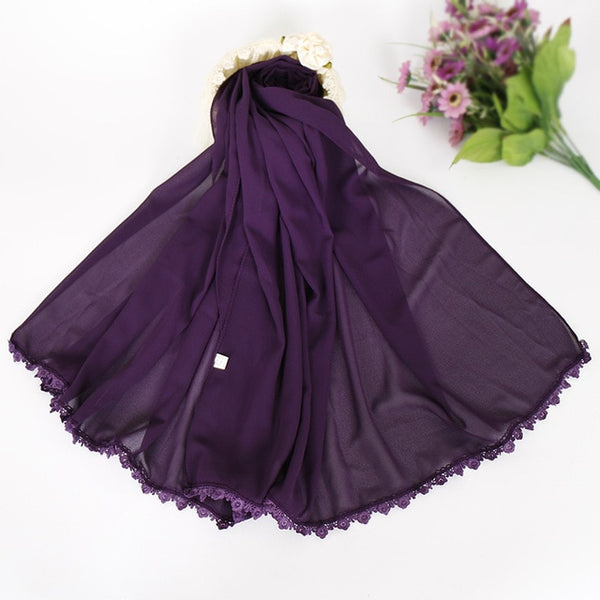Chiffon Shawl Ladies Fashion Scarfs