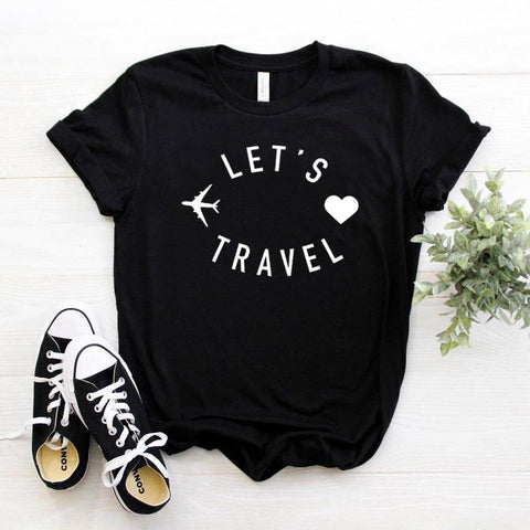 Women Cotton Casual Funny T-shirt
