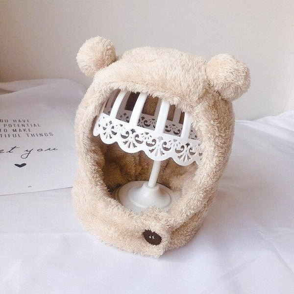 Baby Cartoon Cap Children's Plush Hat