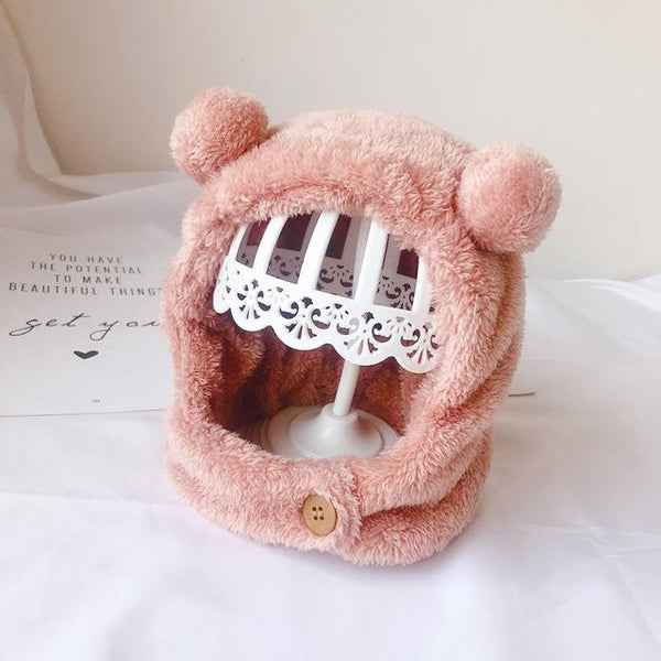 Baby Cartoon Cap Children's Plush Hat