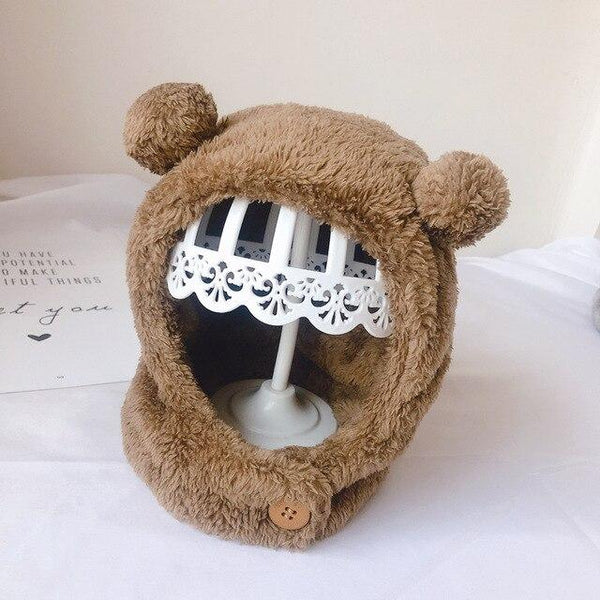 Baby Cartoon Cap Children's Plush Hat