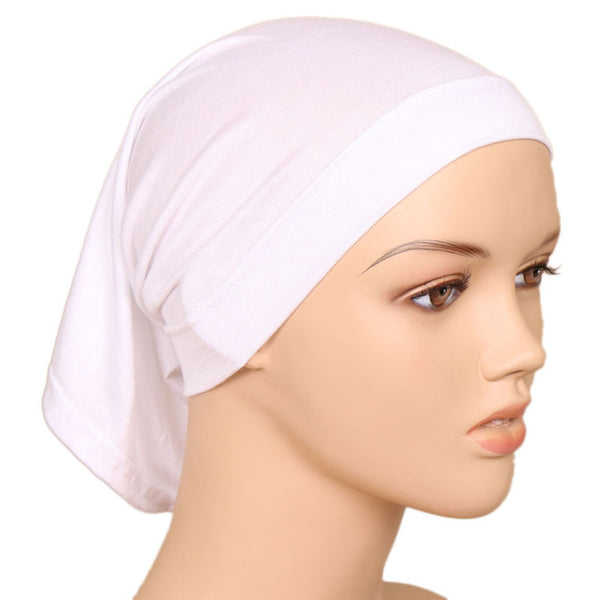 Luxury Drling Pearl Chiffon Head Scarf