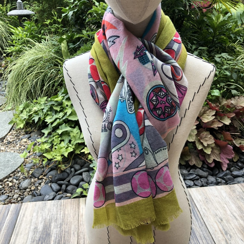 New Cashmere Scarf 300s Women