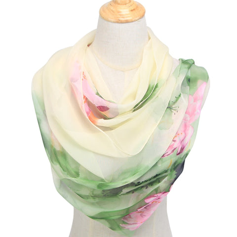 Autumn Chiffon Women Scarf