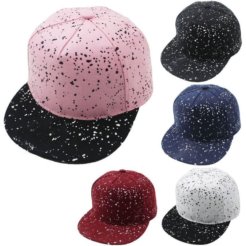 Boys Girls Embroidery Hiphop Hats